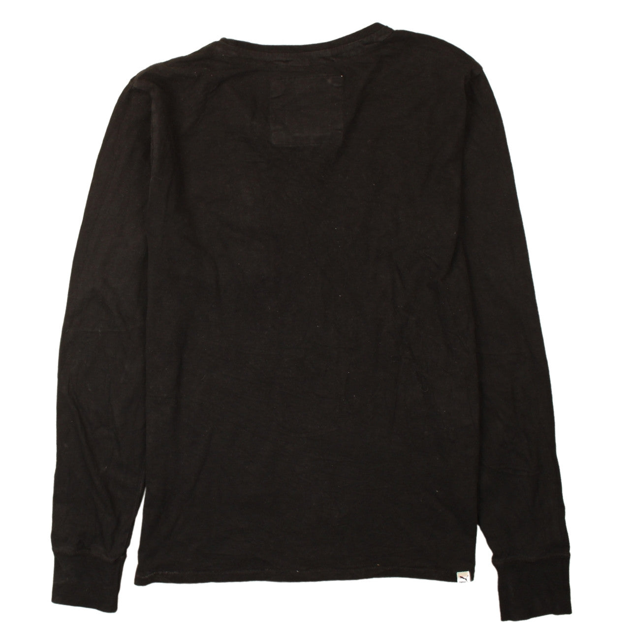 Puma Men's Black Long Sleeve Pocket Top Size M Casual Style