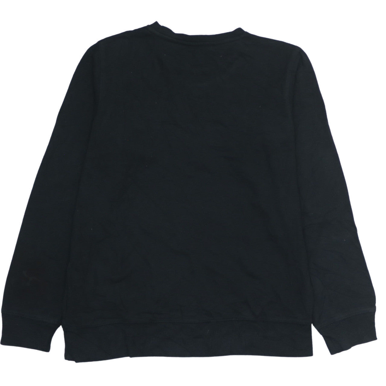 Champion Women's Black Pullover Sweatshirt XL Logo Crew Neck