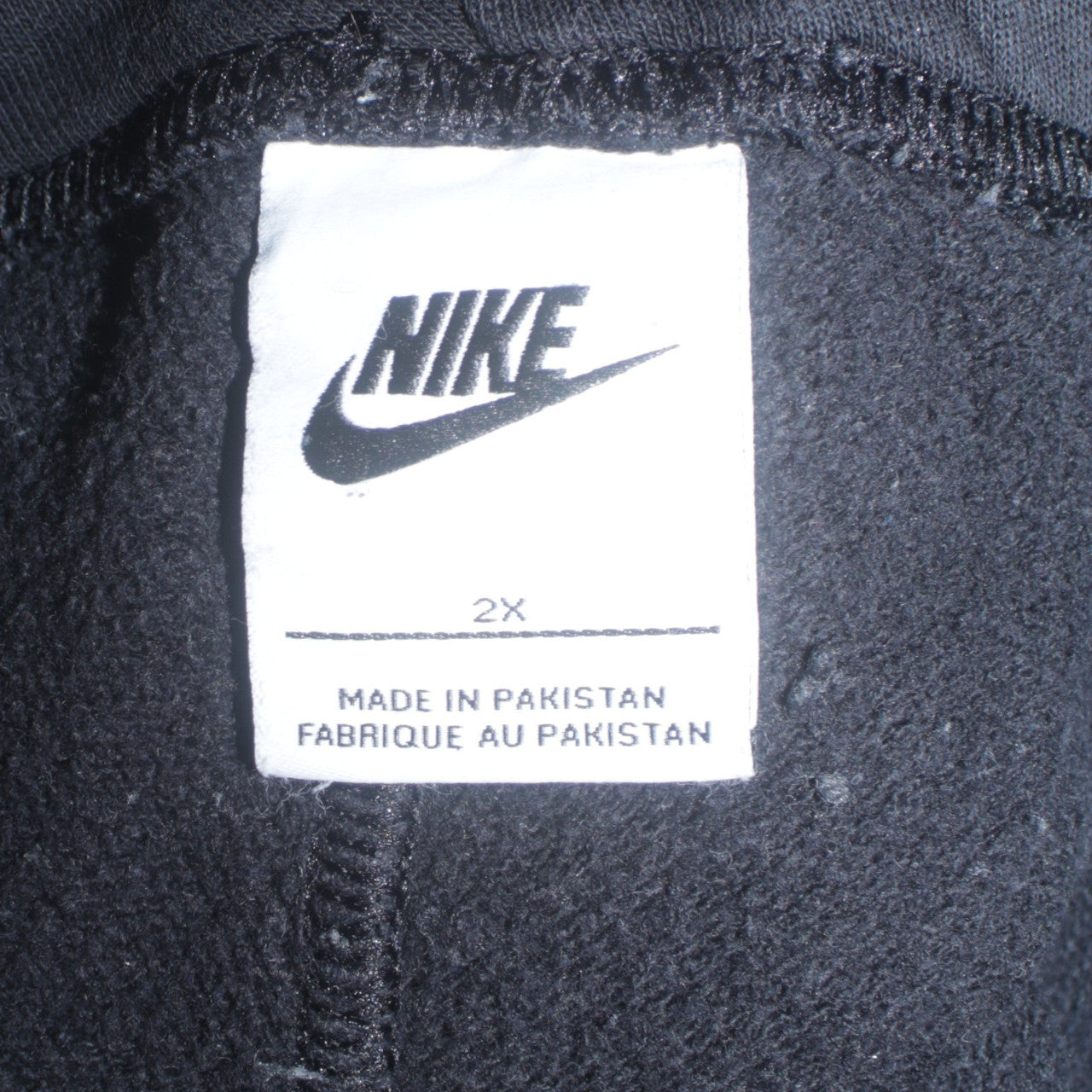 Nike Women's Black 2XL Jogger Trousers Fleece Activewear Pants