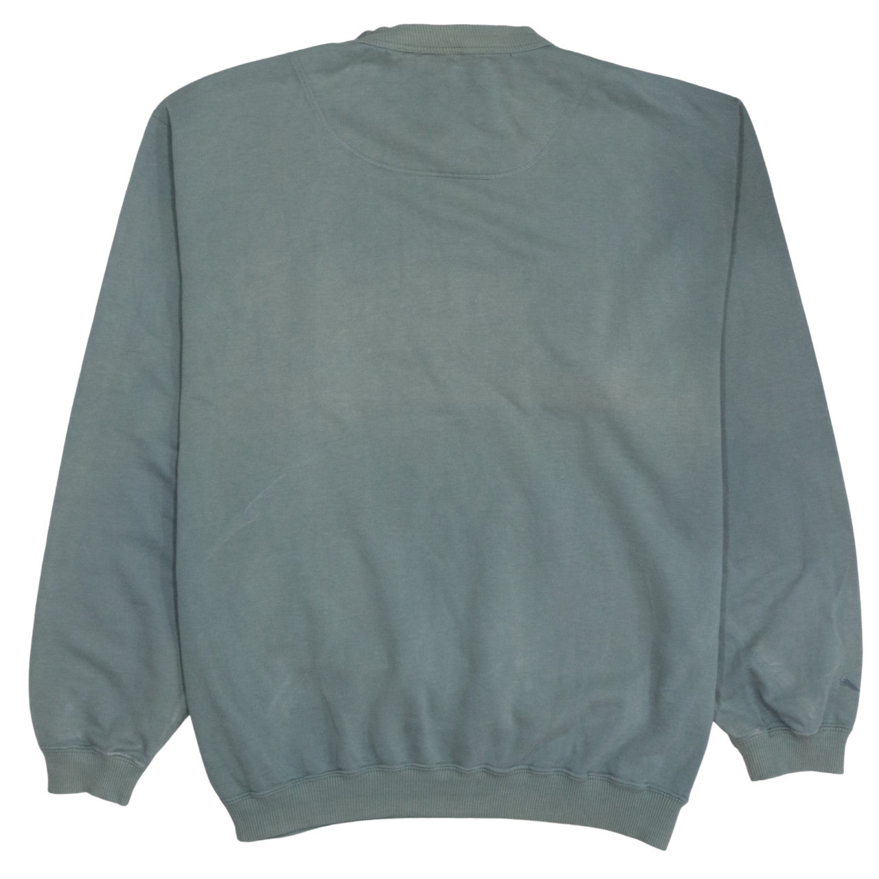 Puma Men's Green XL Crew Neck Pullover Sweatshirt