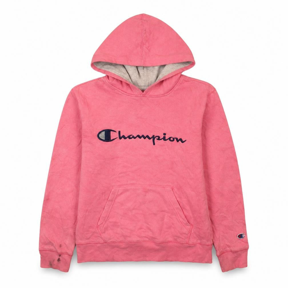 Champion Womens Pink Pullover Hoodie Sweatshirt Size M