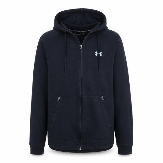 Under Armour Men's Black Small Full Zip Hoodie ColdGear Fleece