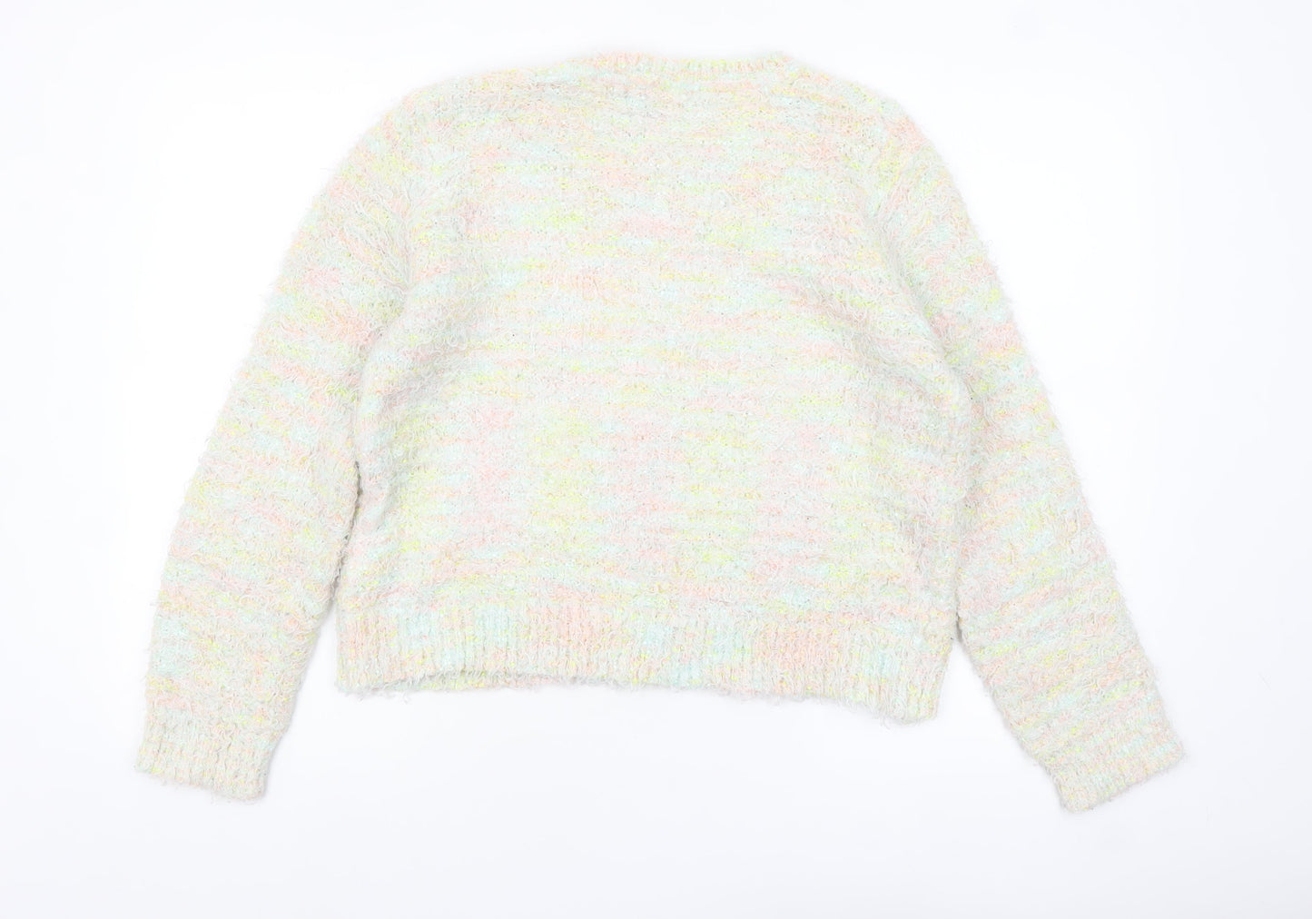 Amara Reya Women’s Multicoloured Knit Jumper Size 16 Long Sleeve