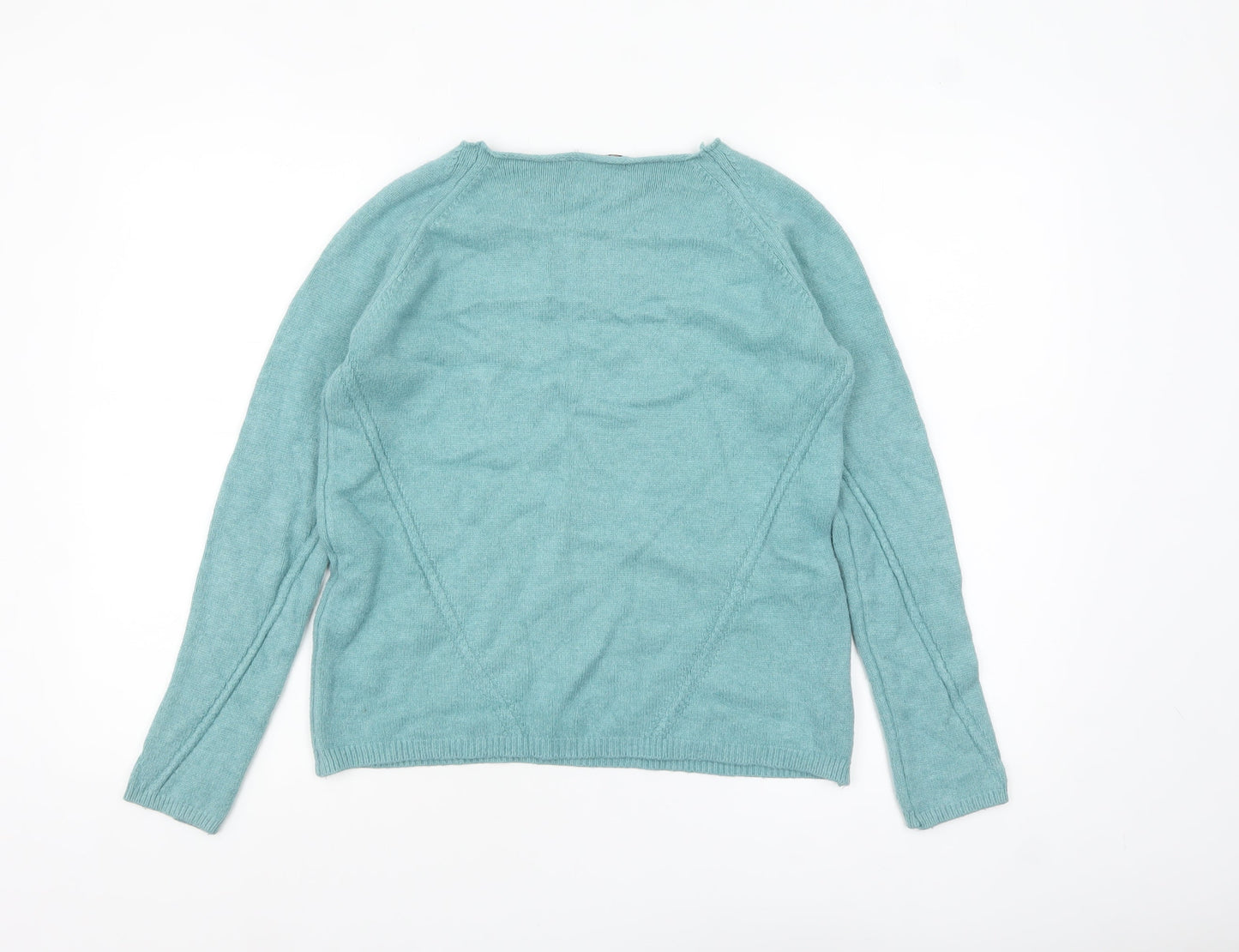 Luisa Ricci Women's Green Knit Pullover Jumper Size S