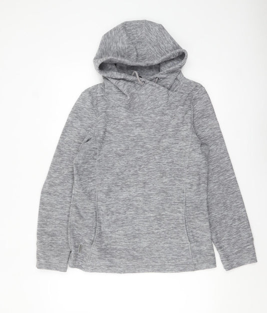Regatta Women's Grey Pullover Hoodie UK 10 Polyester Fleece Outdoor