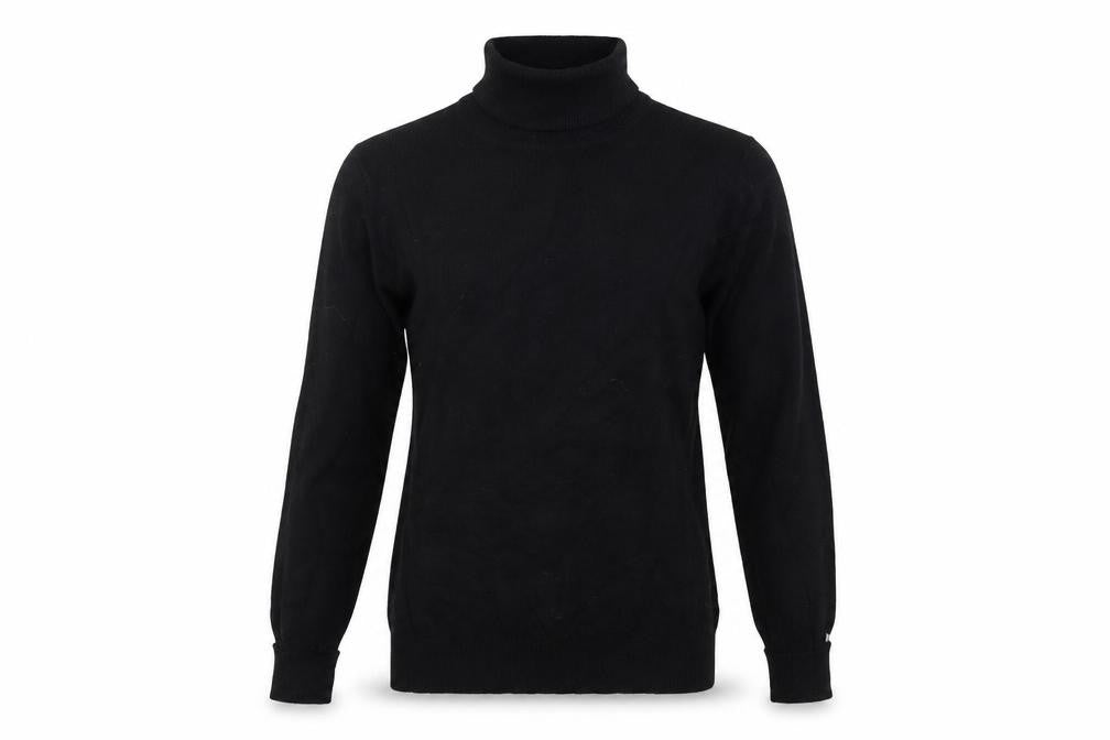 Warehouse Women’s Black Roll Neck Slim Fit Knit Jumper UK 8