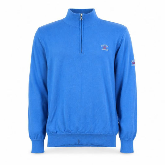 Cutter & Buck Men's Blue 1/2 Zip Basic Active Jacket M