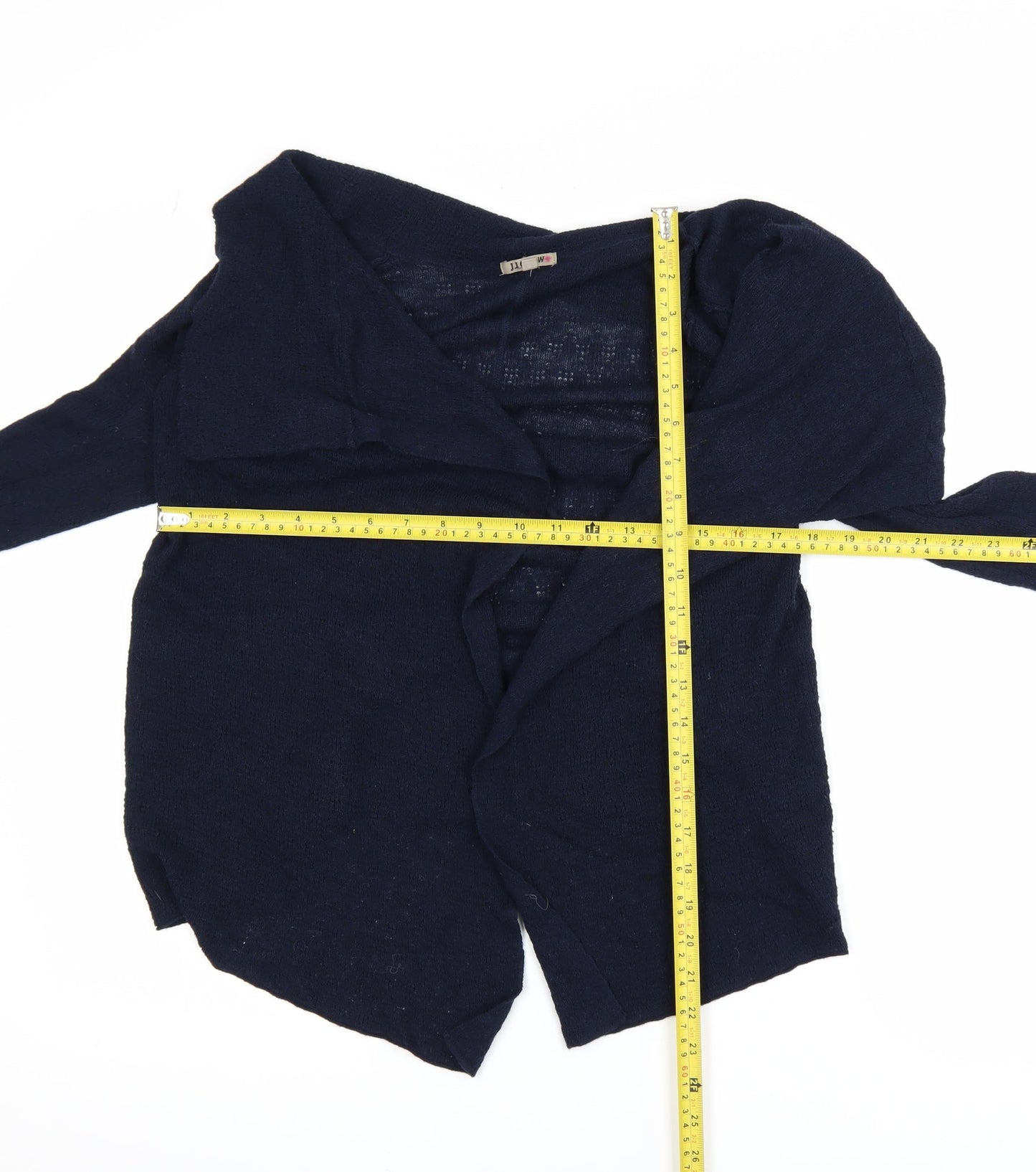 Jigsaw Women's Blue Wool Blend Open Cardigan Size S
