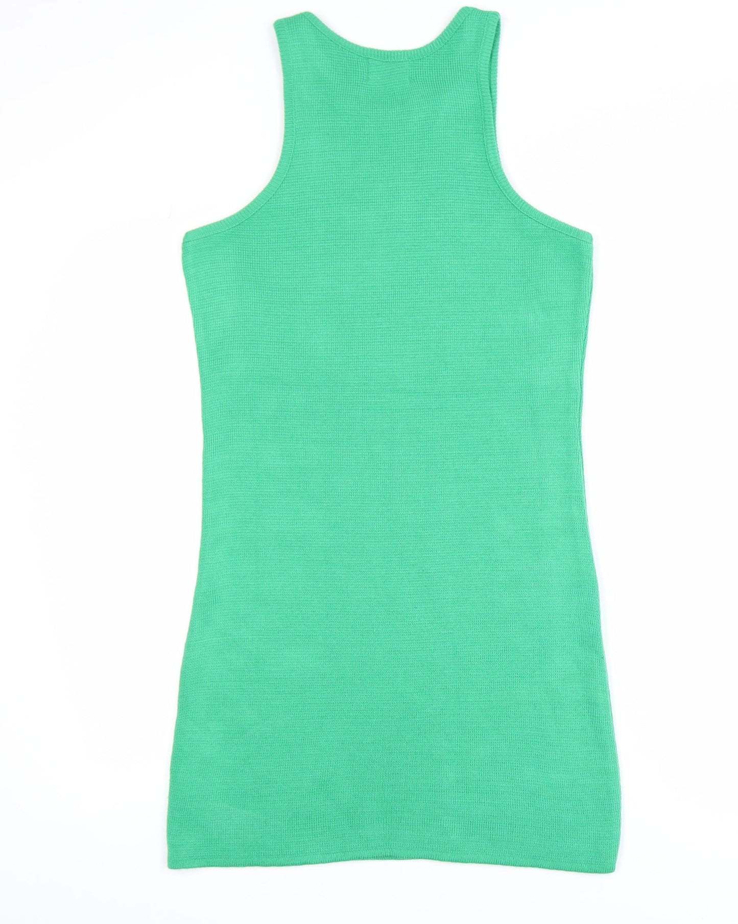 ASOS DESIGN Women’s Green Knit Tank Dress Size 14