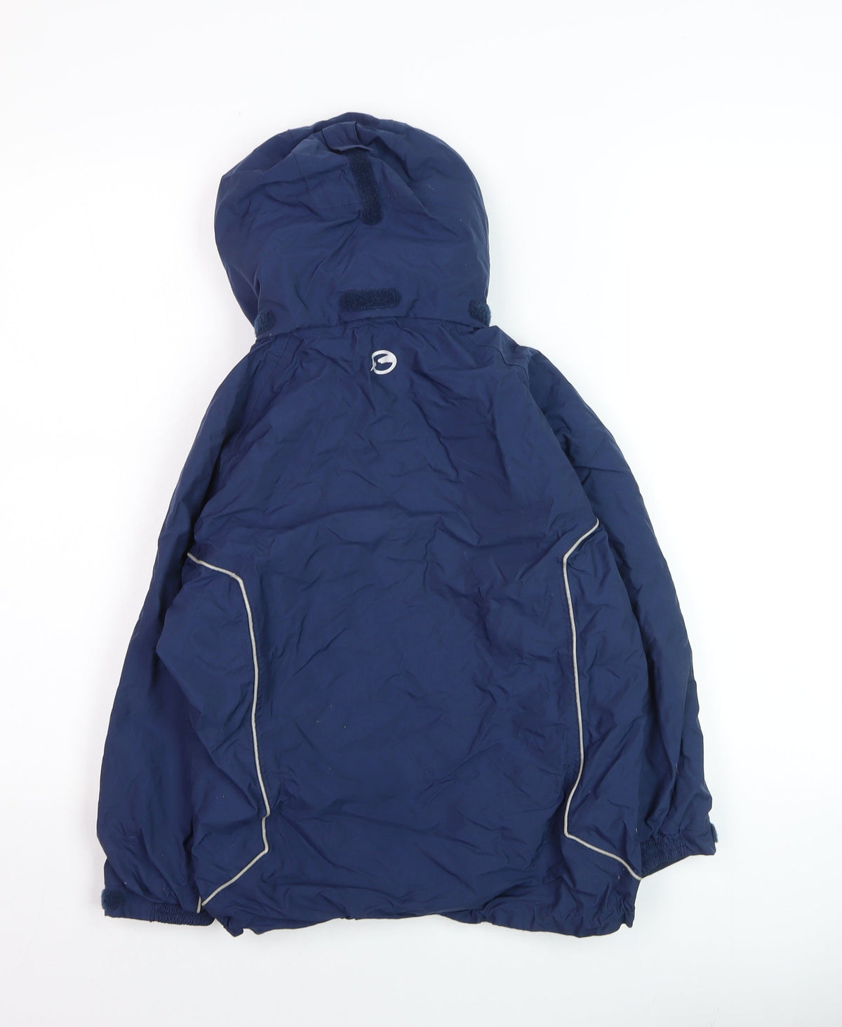 Sprayway Boys Blue Waterproof Hooded Parka Coat Age 8