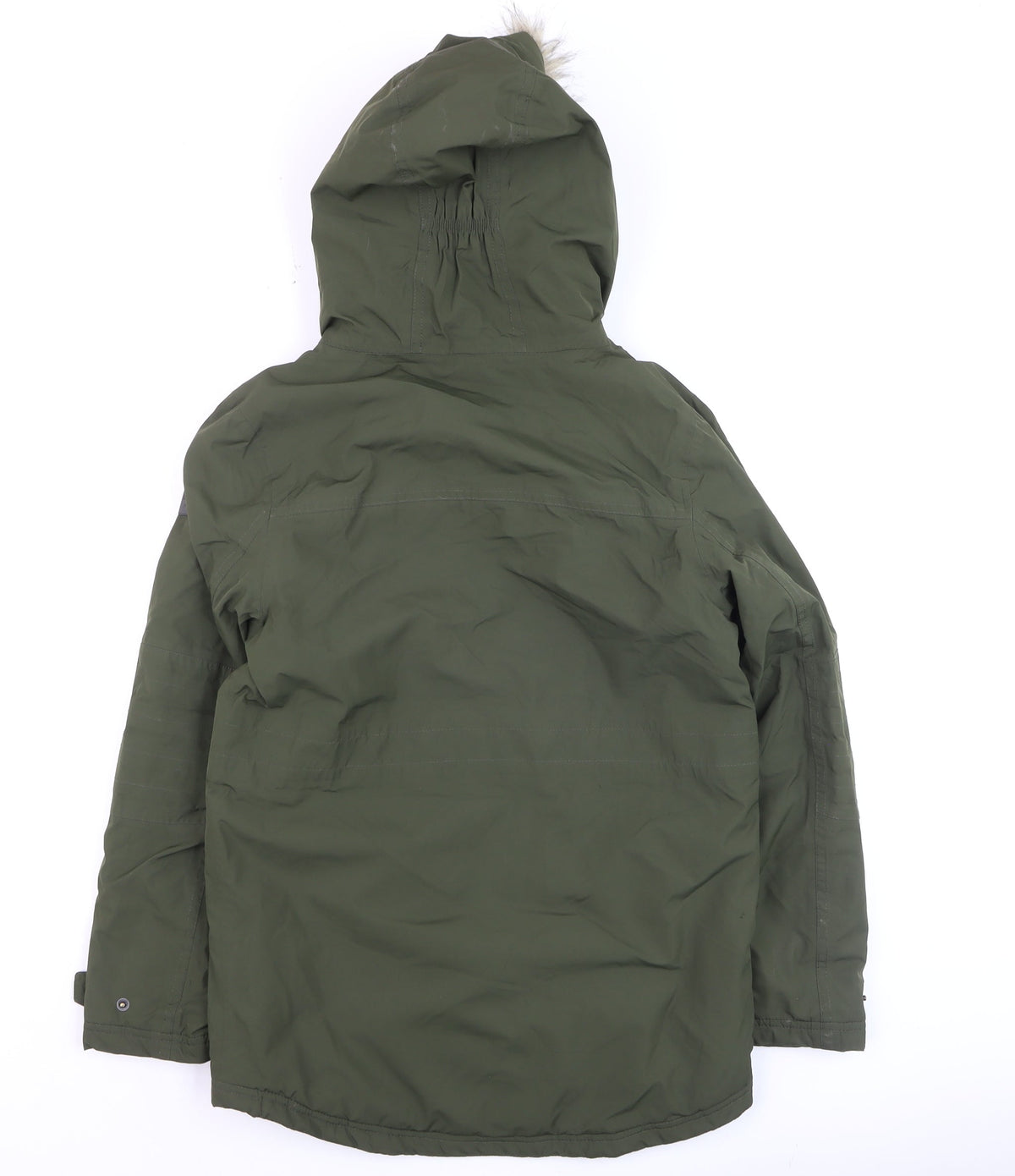 Regatta Boys Green Parka Coat 11-12 Years Hooded Waterproof Winter Jacket