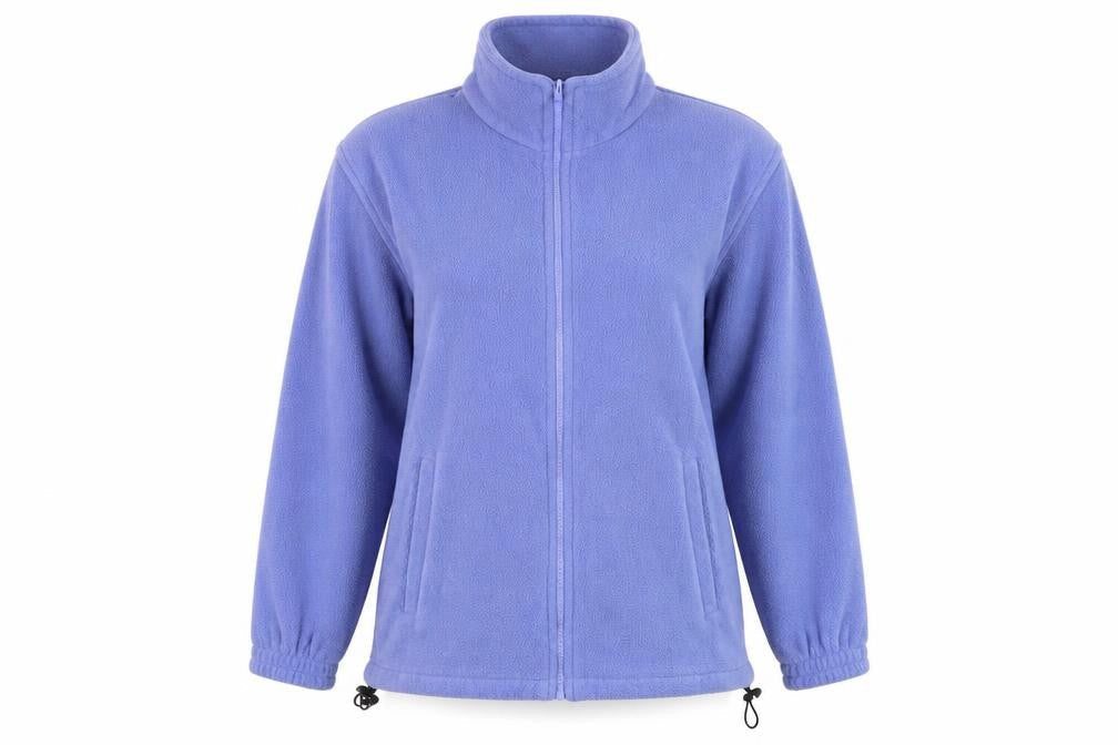 Outdoorscene Womens Purple Fleece Full Zip Jacket Size 12 Regular Fit