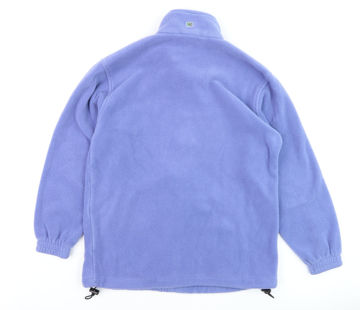 Outdoorscene Womens Purple Fleece Full Zip Jacket Size 12 Regular Fit