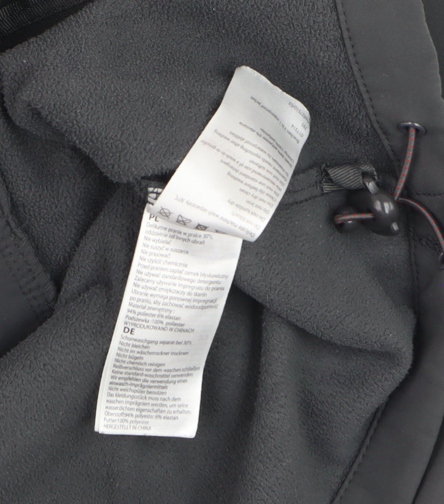 Mountain Warehouse Men's Black XL Softshell Outdoor Jacket