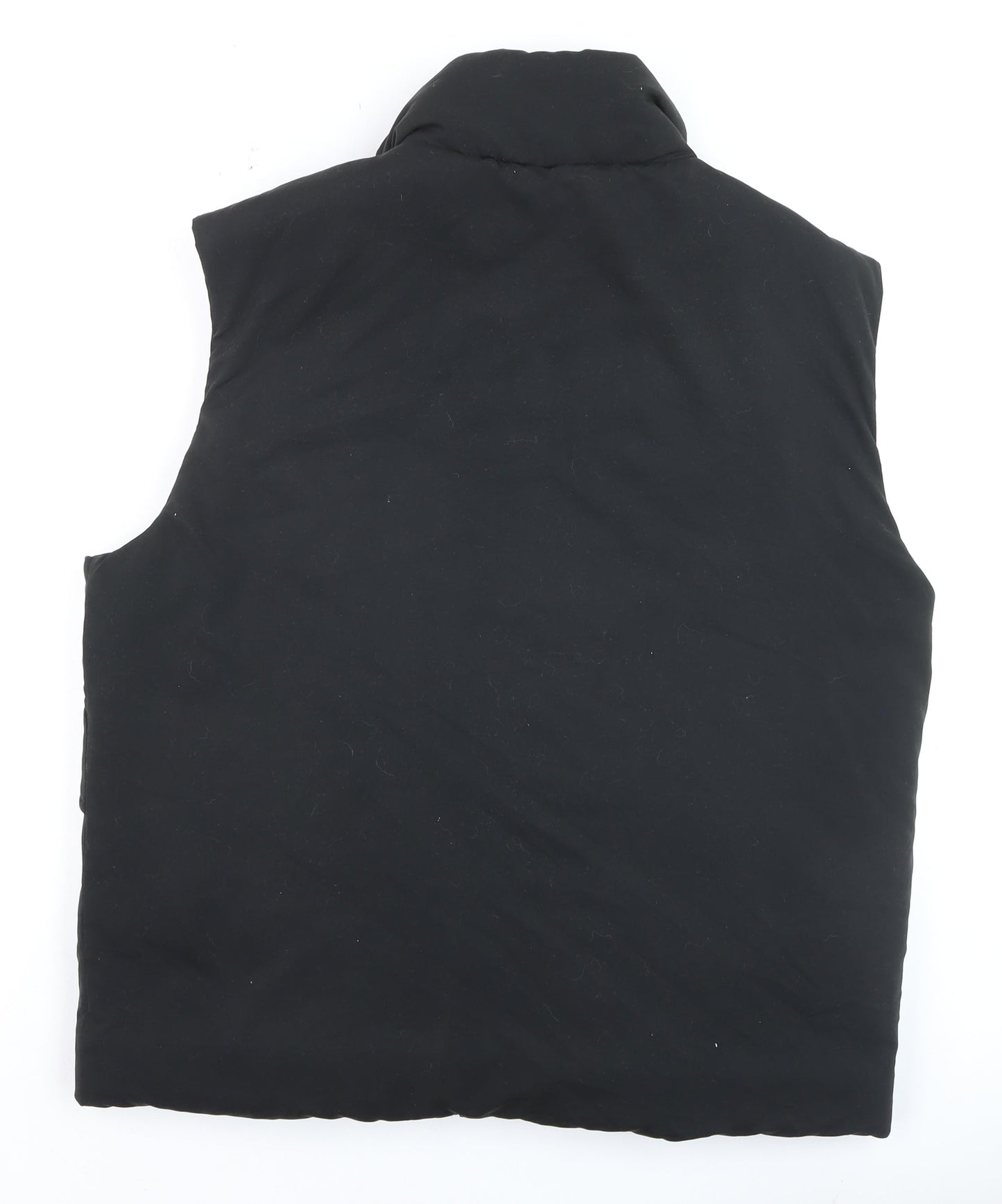 MISSPAP Unisex Black Padded Puffer Waistcoat Size S