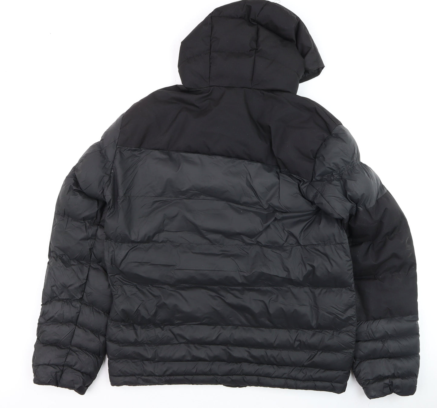 Kings Will Dream Men's Black Puffer Jacket Hooded Size M