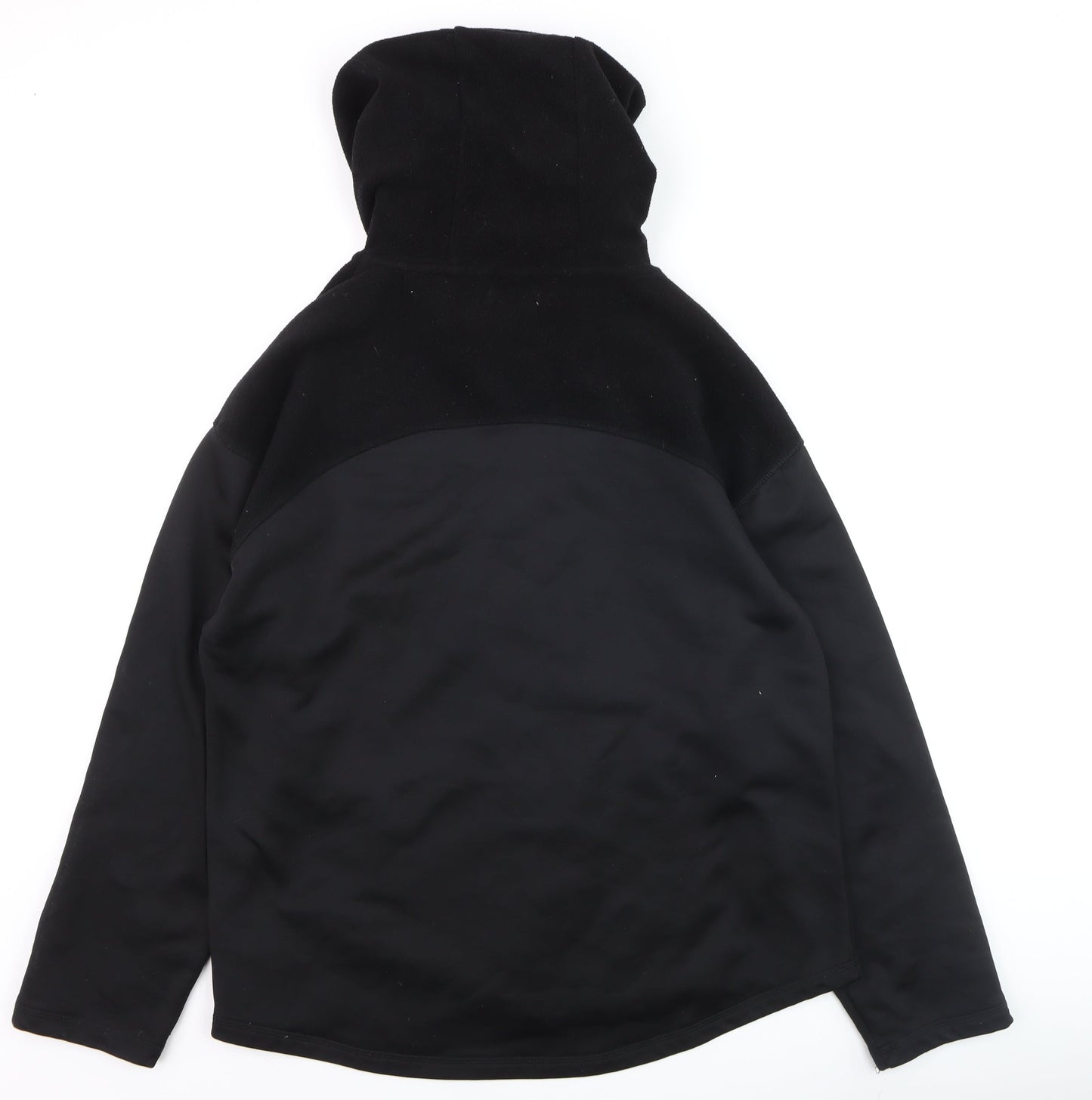 Ozark Trail Men's Black Softshell Hooded Hiking Jacket L