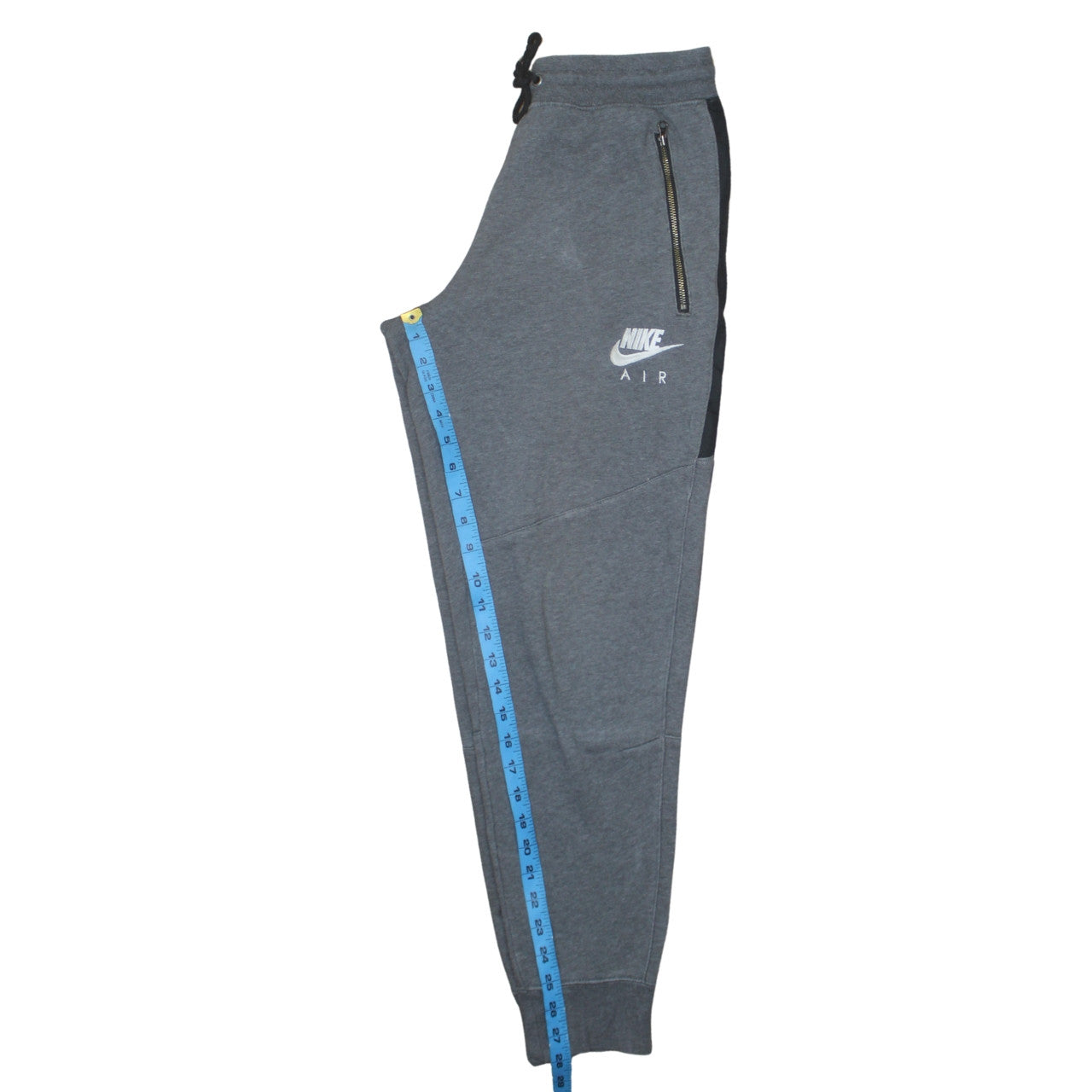 Nike Men’s Grey Air Jogger Sweatpants S Regular Fit Fleece