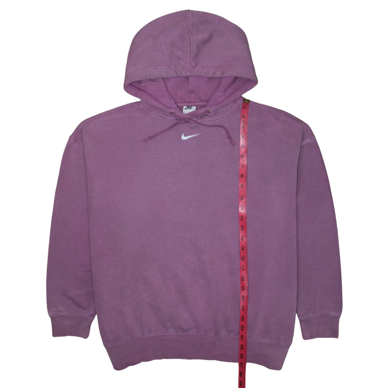 Nike Womens Purple Pullover Hoodie XL - Relaxed Fit Casual Sweatshirt