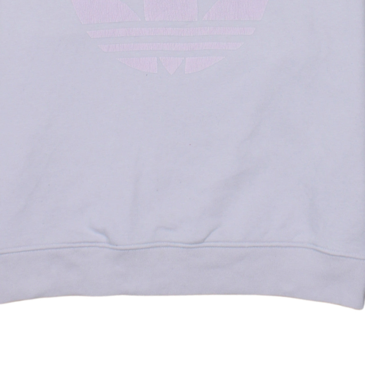 Adidas Women's Lilac Trefoil Sweatshirt Size 6 Crew Neck Pullover