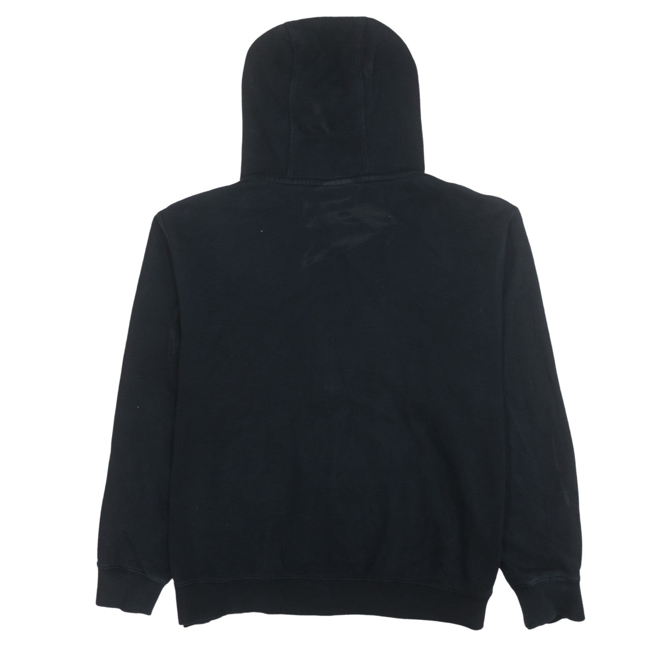 Nike Men's Black Full Zip Hoodie XL Logo Fleece Sweatshirt