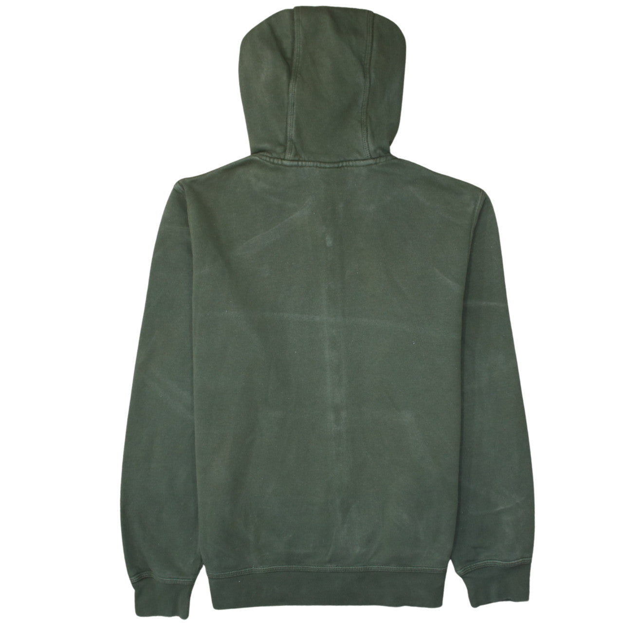 Nike Mens Green Full Zip Hoodie M Regular Fit Fleece