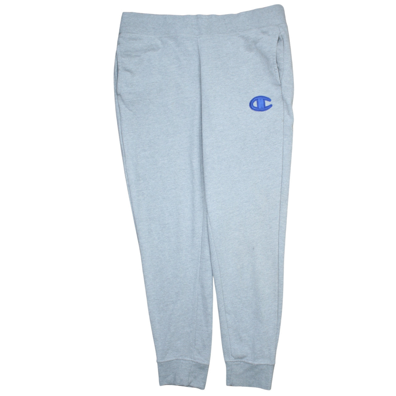 Champion Men’s Grey Jogger Trousers XL Cotton Blend Comfortable Fit