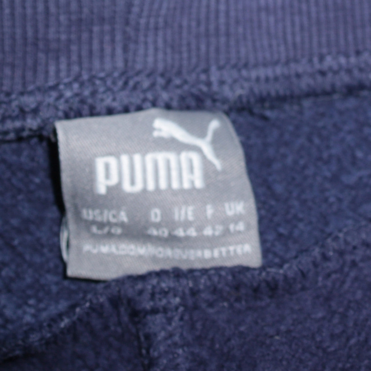 Puma Women’s Blue Jogger Sweatpants Size 14 Tapered Fit