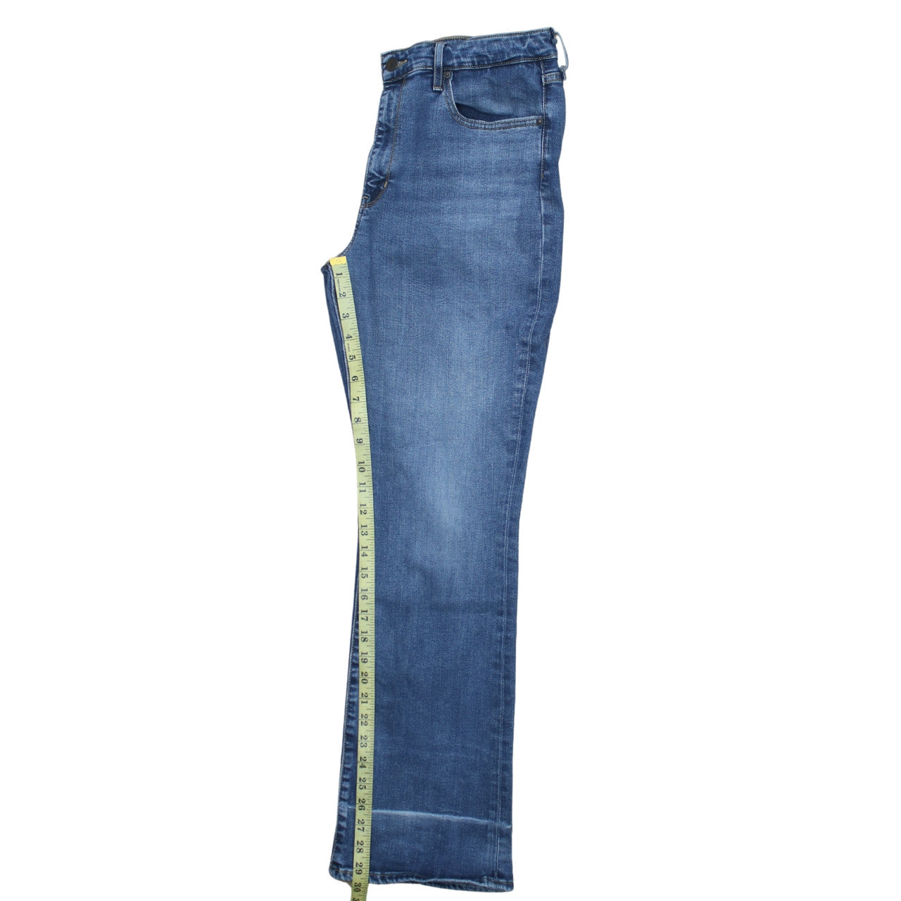 Levi's Women's Blue High Rise Bootcut Jeans Size 31 Regular Denim