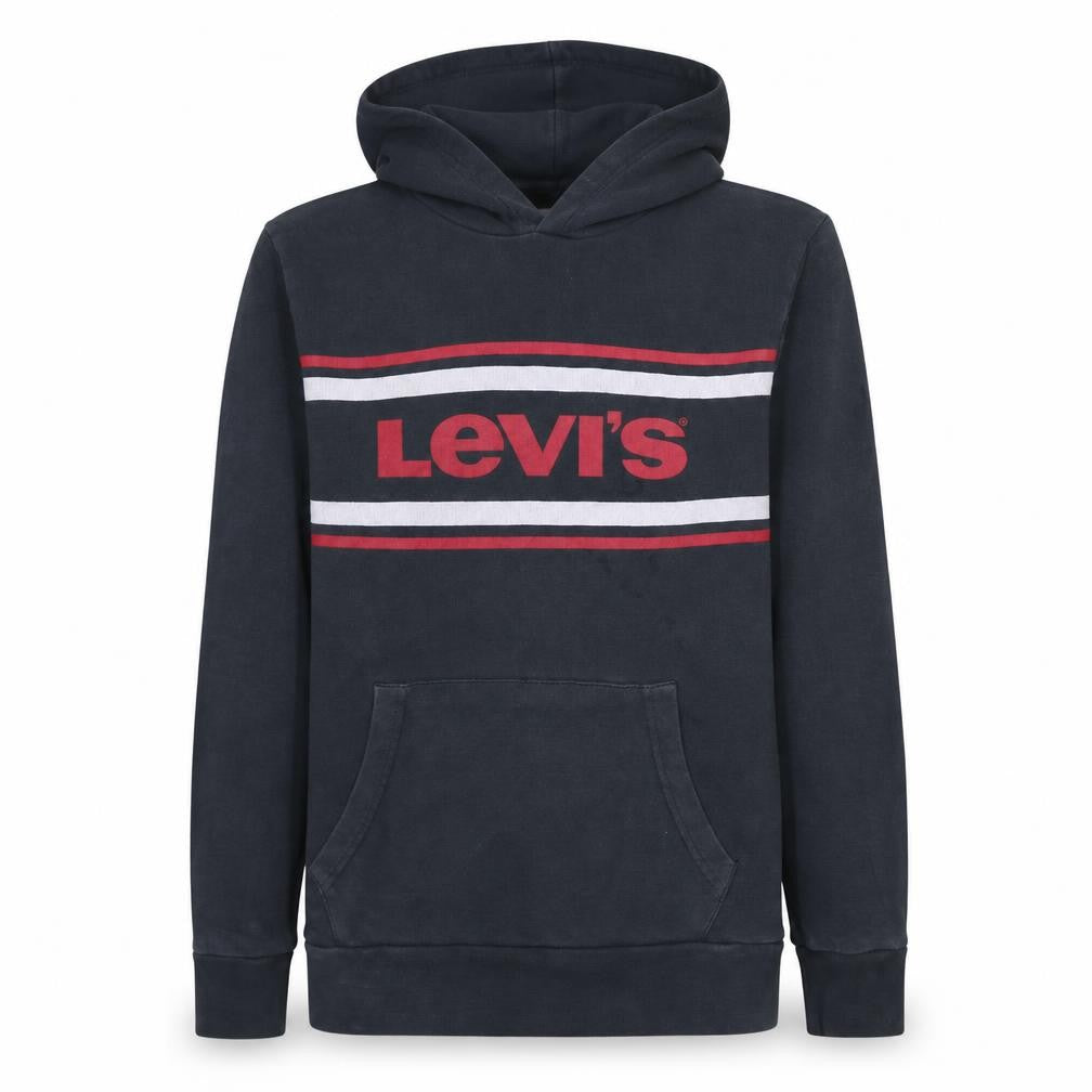 Levi's Men's Black Pullover Hoodie S Logo Graphic Sweatshirt
