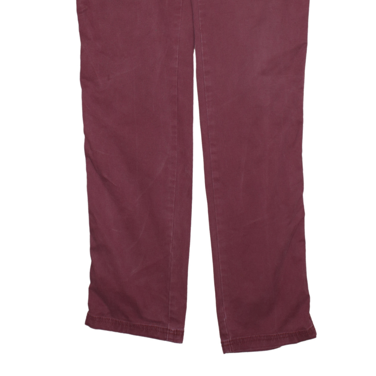 Tommy Hilfiger Men's Red Chino Trousers Size 33/36 Cotton