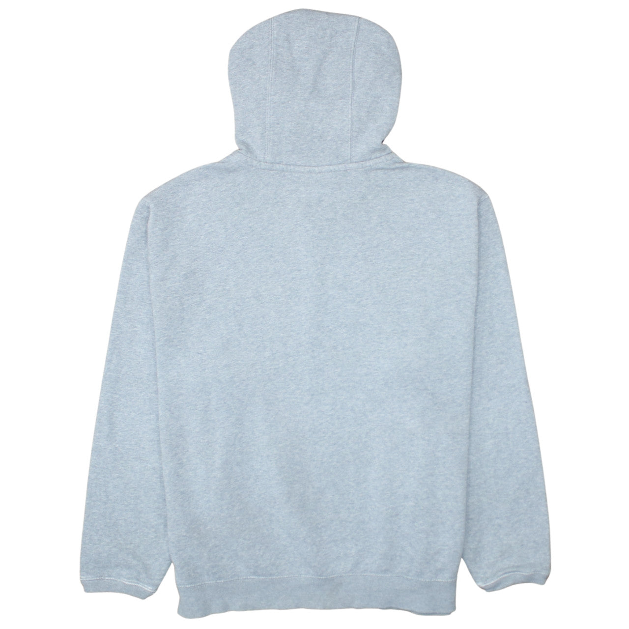 Nike Men's Grey Pullover Hoodie Size L Fleece Sweatshirt