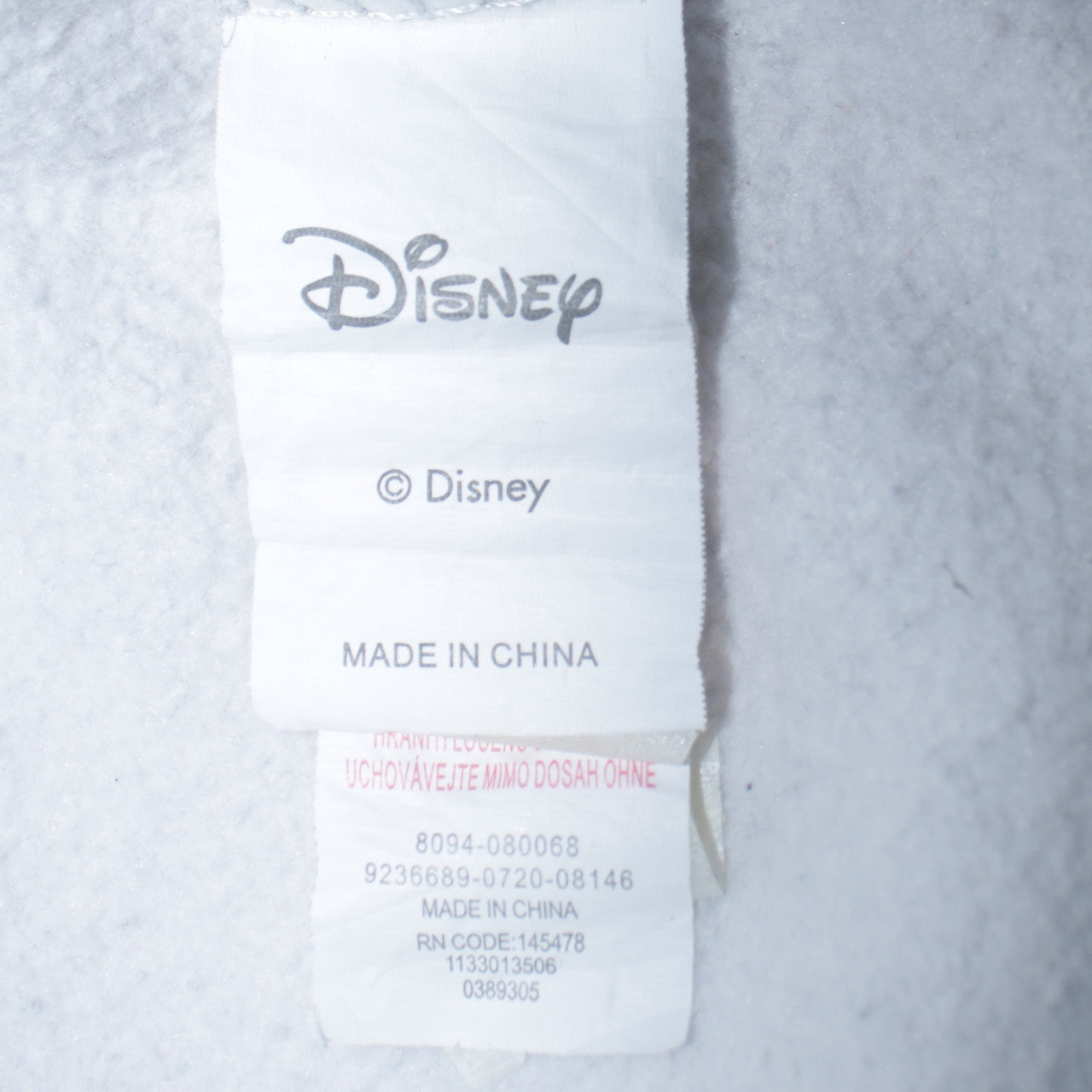 Disney Women’s Grey Minnie Mouse Pullover Sweatshirt Size L