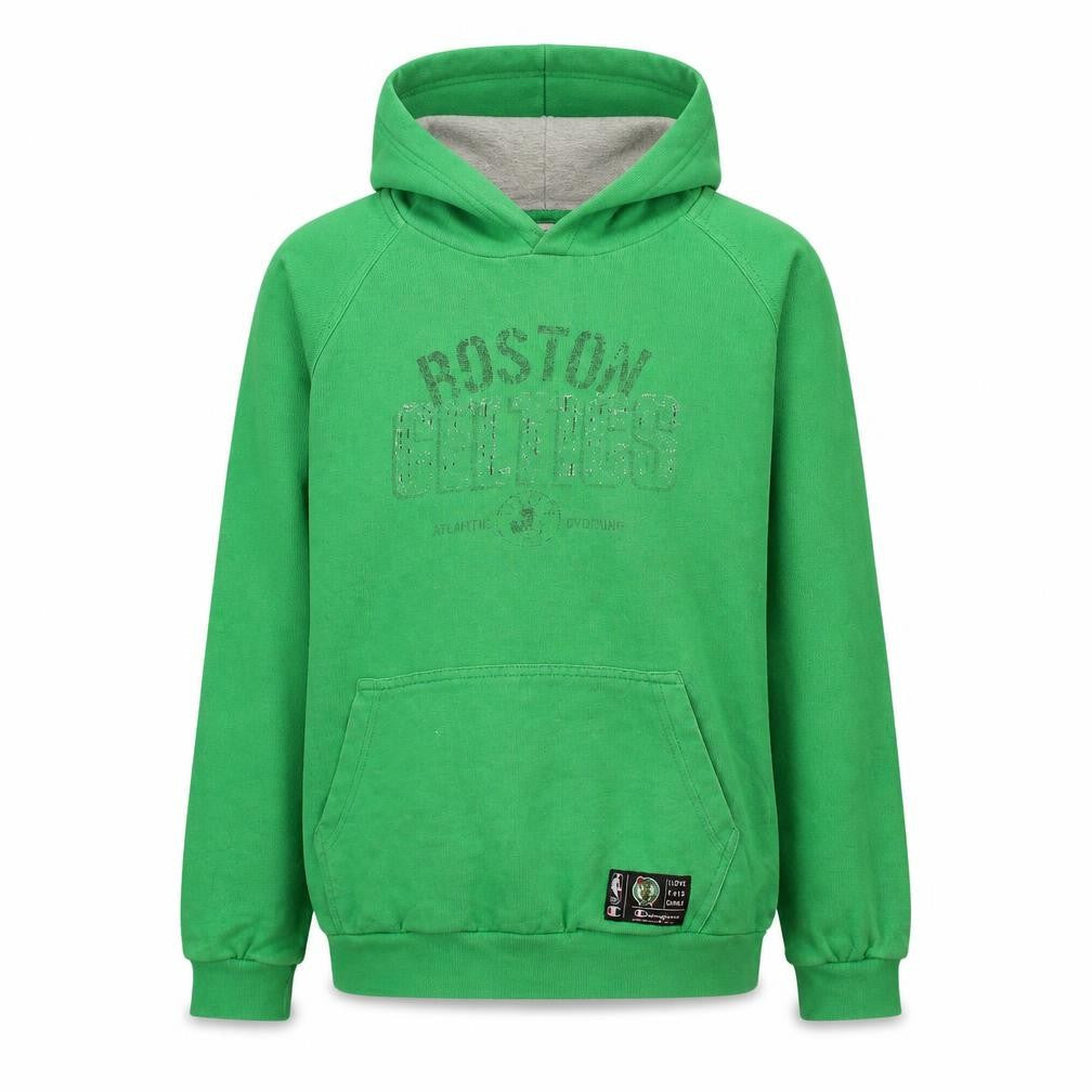 Champion Boys Green Boston Celtics Pullover Hoodie 15-16 Years XXL