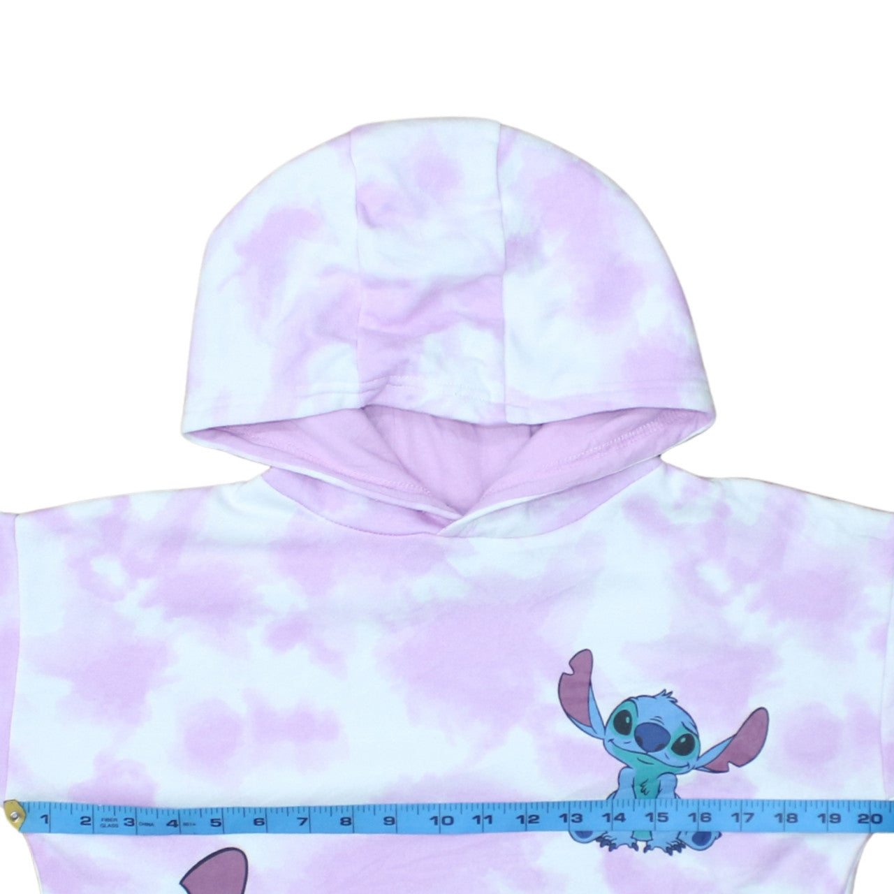 Disney Primark Girls Multicoloured Stitch Pullover Hoodie 12-13 Years