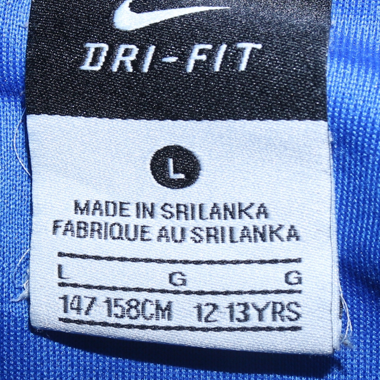 Nike Boys Blue Dri-Fit Football Pullover Sweatshirt 12-13 Years
