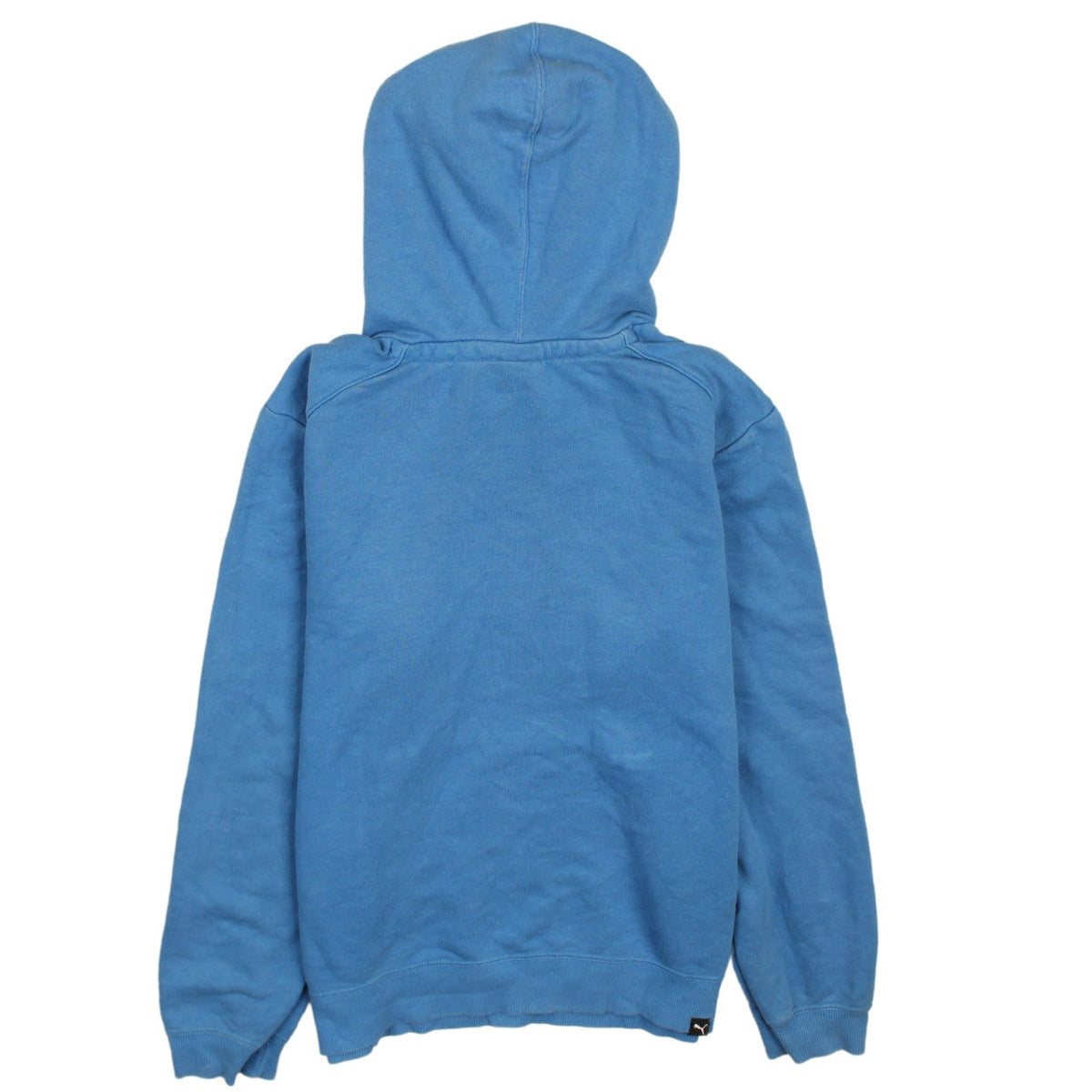 Puma Boys Blue Pullover Hoodie Sweatshirt Size 164 Hooded Logo Design