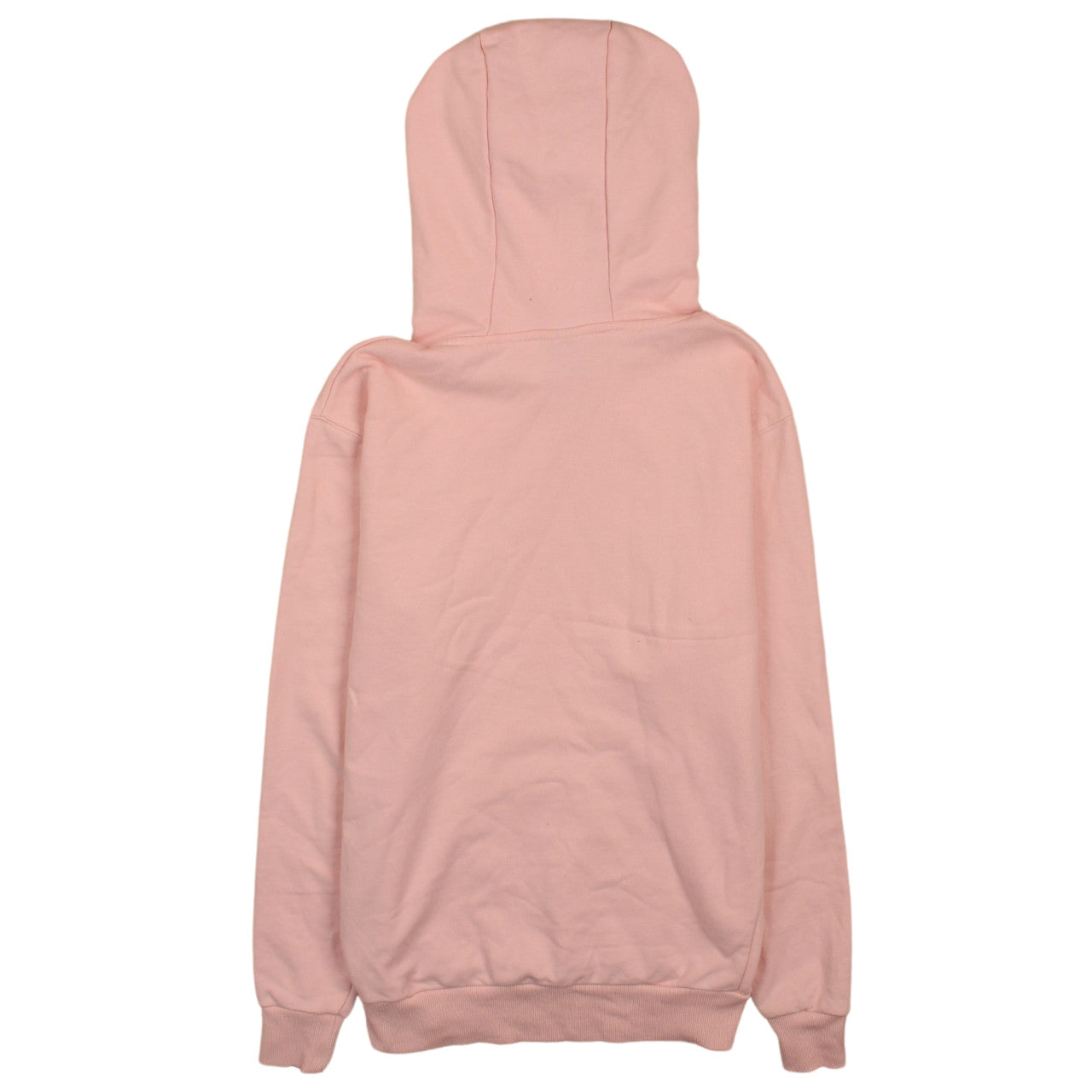 Ellesse Women Pink Pullover Hoodie UK 10 Cotton Logo Sweatshirt