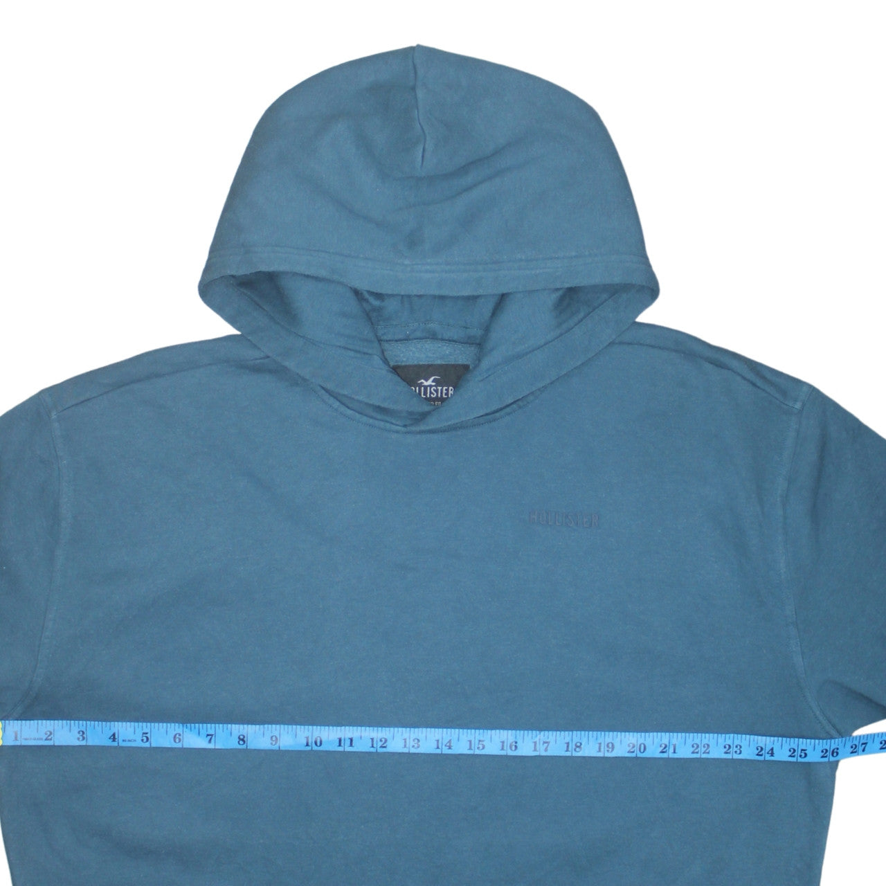 Hollister Men’s Blue Relaxed Fit Pullover Hoodie XL