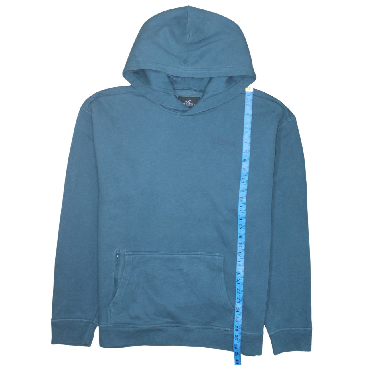 Hollister Men’s Blue Relaxed Fit Pullover Hoodie XL