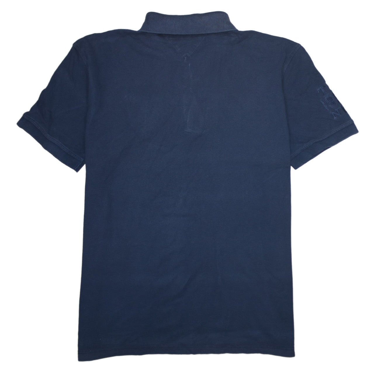 Tommy Hilfiger Men Navy Blue XL Polo Shirt Classic Cotton