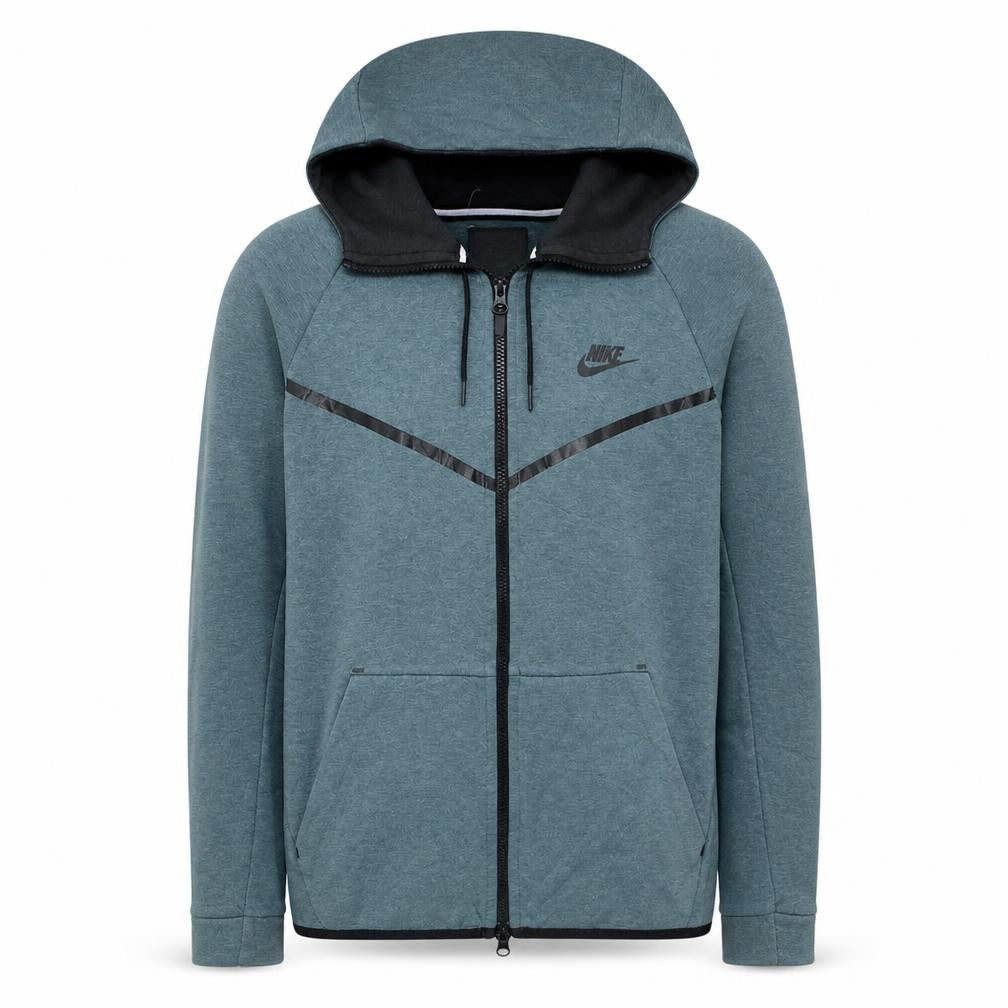 Nike Men's Green Full Zip Hoodie Size S Regular Fit