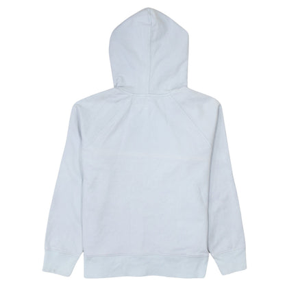 Levi's Womens Light Blue XS Pullover Hoodie with Logo Print