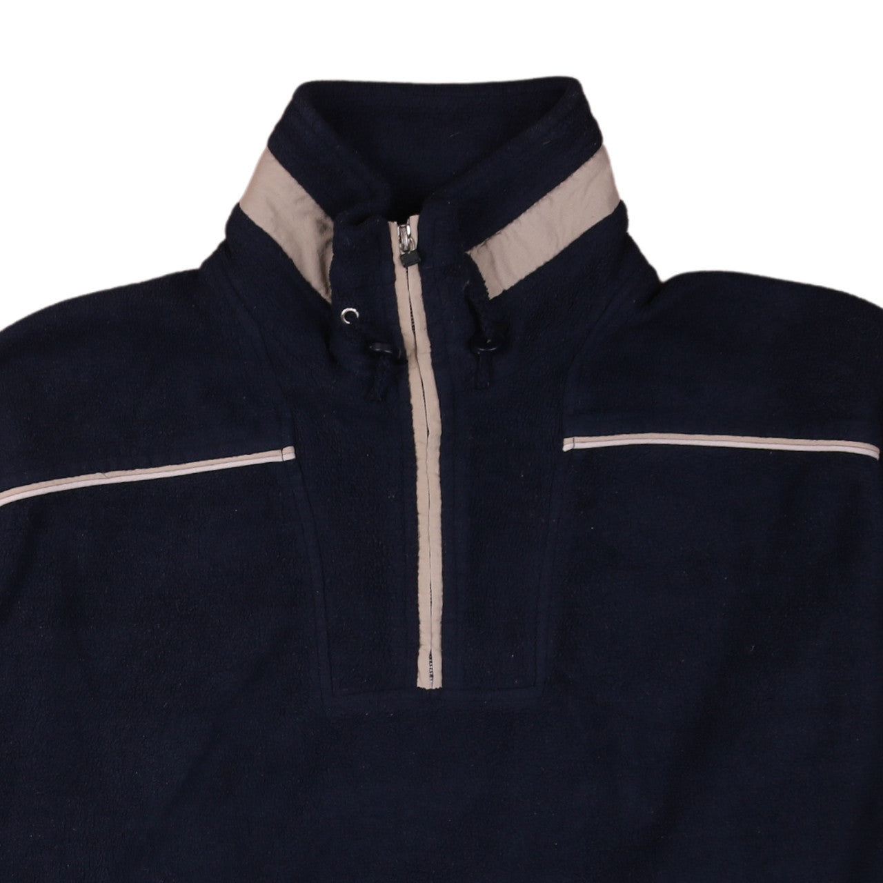 Champion Men's Blue 2XL Fleece 1/4 Zip Pullover Sweatshirt