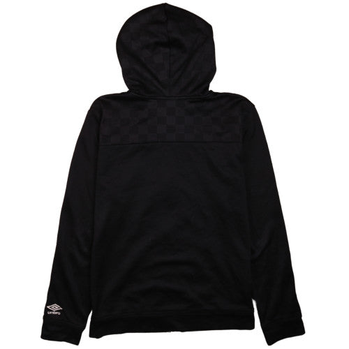 Umbro Boys Black Full Zip Hoodie Size 16/18 Hooded Sportswear