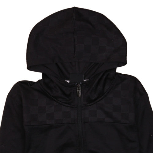 Umbro Boys Black Full Zip Hoodie Size 16/18 Hooded Sportswear