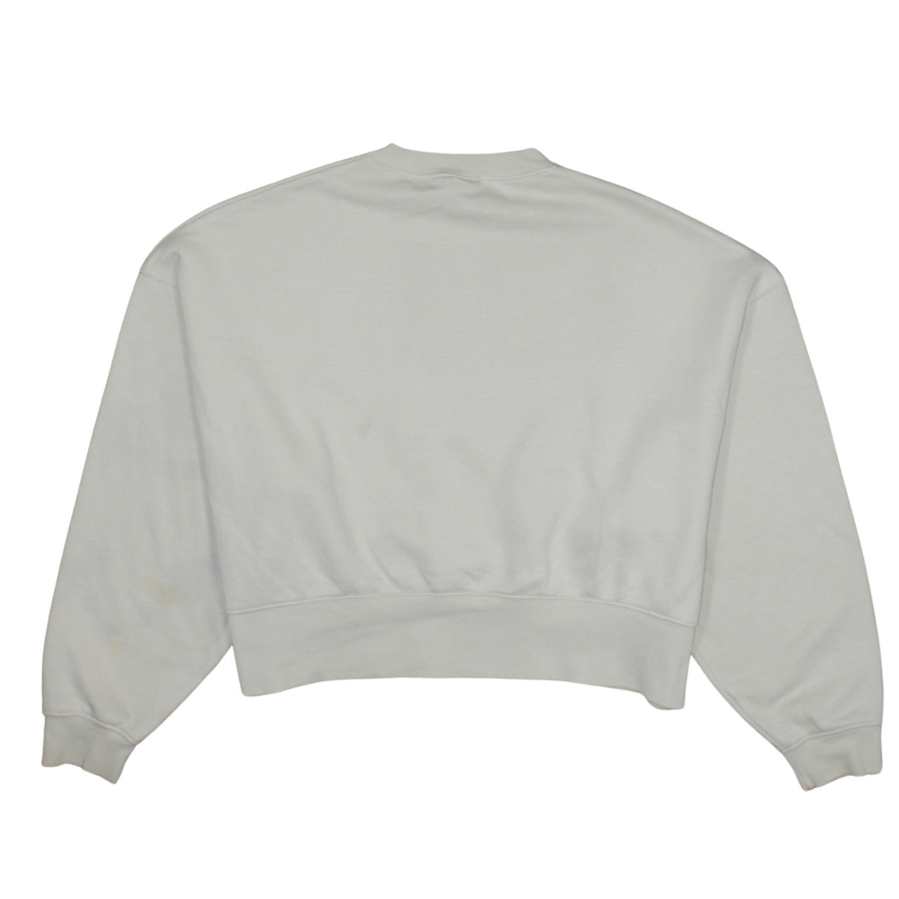 Nike Womens Beige Crew Neck Pullover Sweatshirt XS Cotton Blend