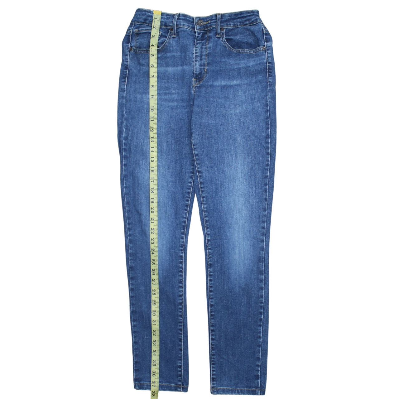 Levi's Women's Blue 721 High Rise Skinny Jeans Size 28