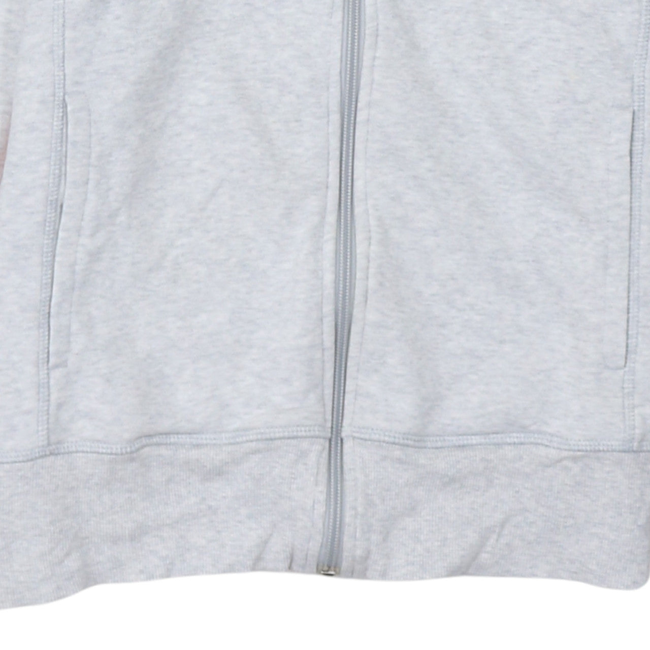 Adidas Womens Grey Full Zip Hoodie Small Climalite Essentials