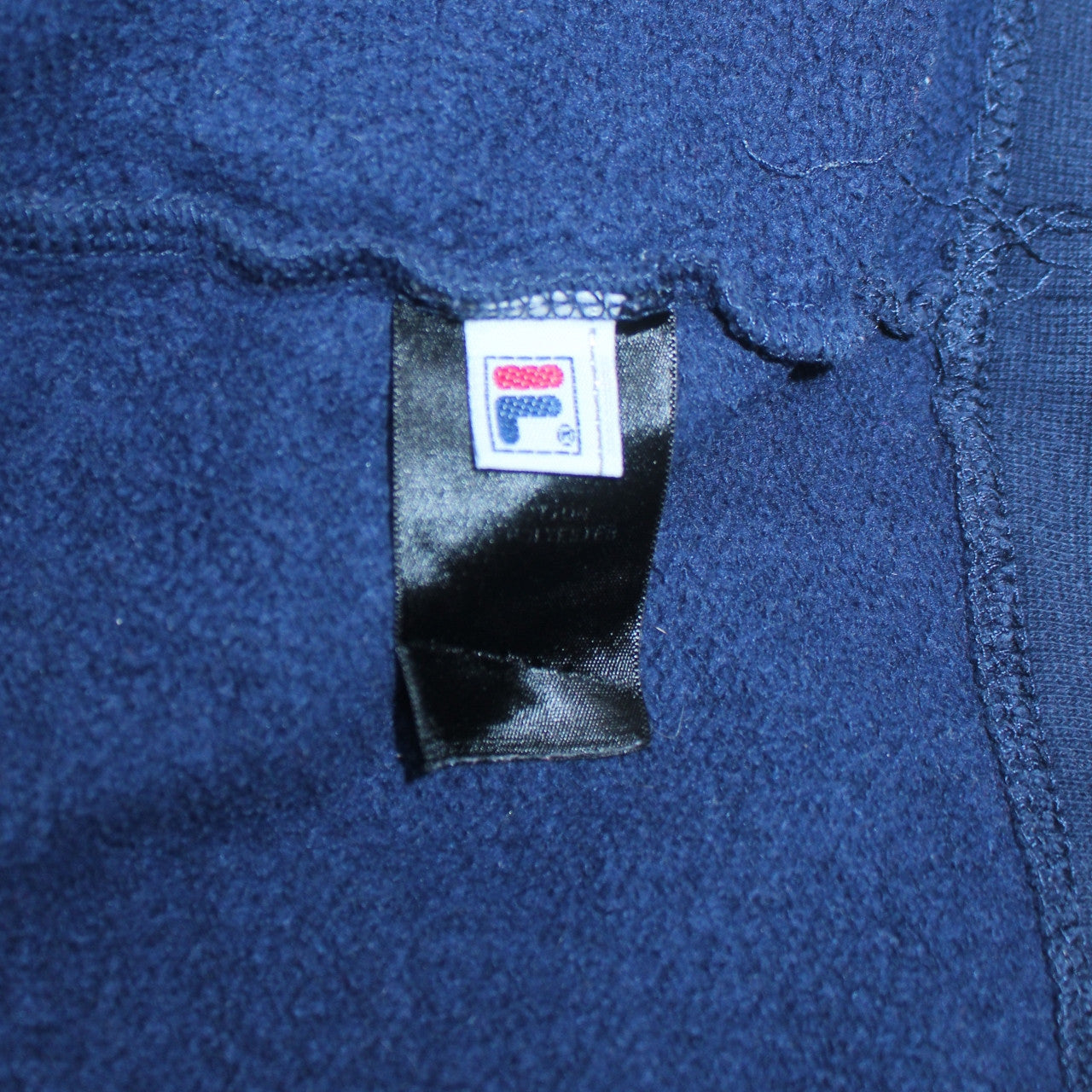 Fila Mens Blue Pullover Hoodie XL Logo Sports Sweatshirt